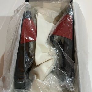 Gucci Slides Black and Red 7.5